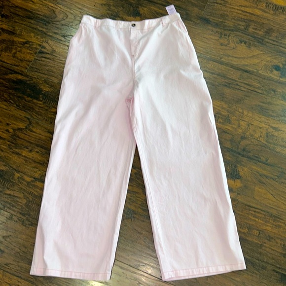 PINK  wide leg pants size xxl - Picture 2 of 7